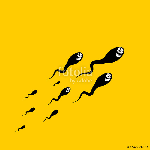 Crazy Sperm Vector Illustration Stock Image And Royalty Free 500x500 Crazy Sperm Vector Illustration Stock Image And Royalty Free