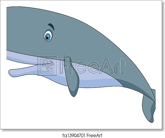 560x470 Free Art Print Of Cute Sperm Whale Cartoon Vector Illustration