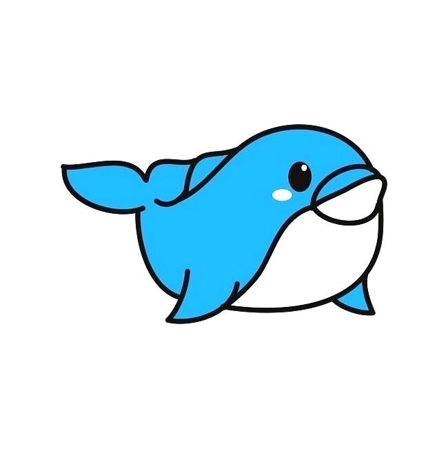 650x651 Drawn Whale