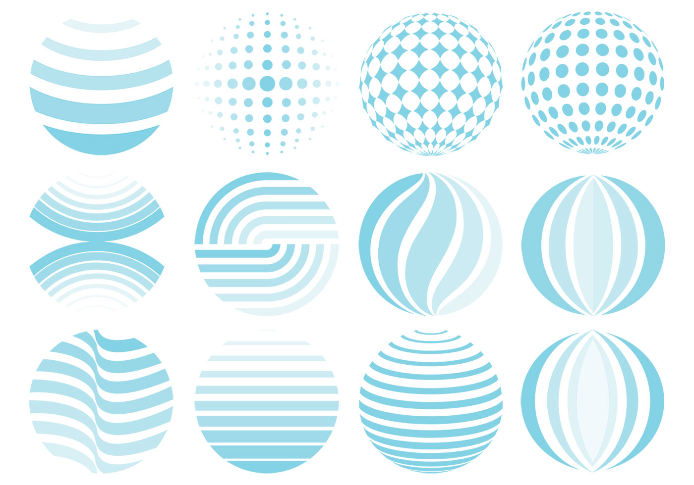 1400x980 Sphere Vector Logo Pack
