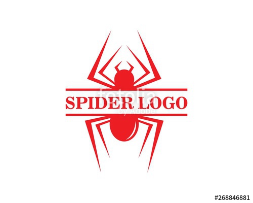500x400 Spider Logo Vector Stock Image And Royalty Free Vector