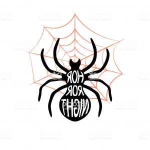 300x300 Photostock Vector Spider Silhouette In Black Poisonous Animal