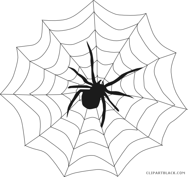 Halloween Spider Vector Free Black And W 600x566 Halloween Spider Vector Free Black And W