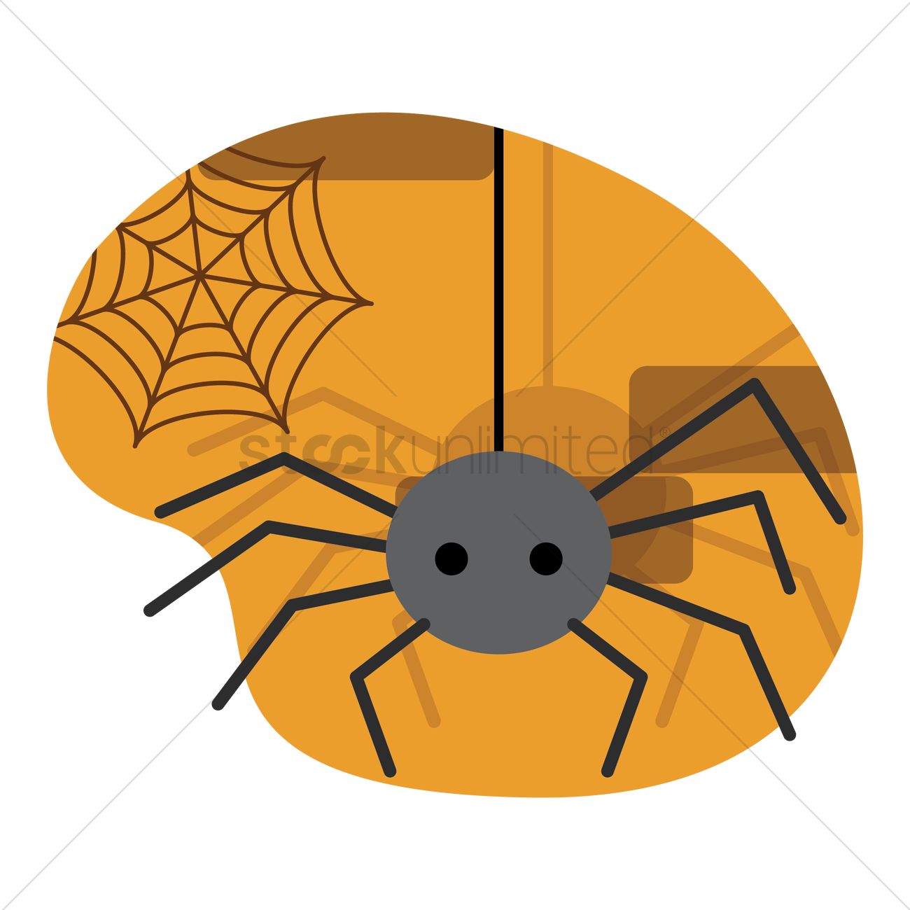 Free Spider Vector Image 1300x1300 Free Spider Vector Image