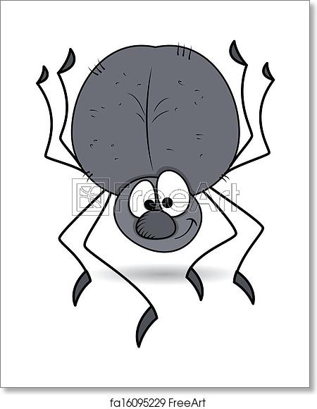 Free Art Print Of Funny Spider Vector Drawing Art Of Funny Spider 450x580 Free Art Print Of Funny Spider Vector Drawing Art Of Funny Spider