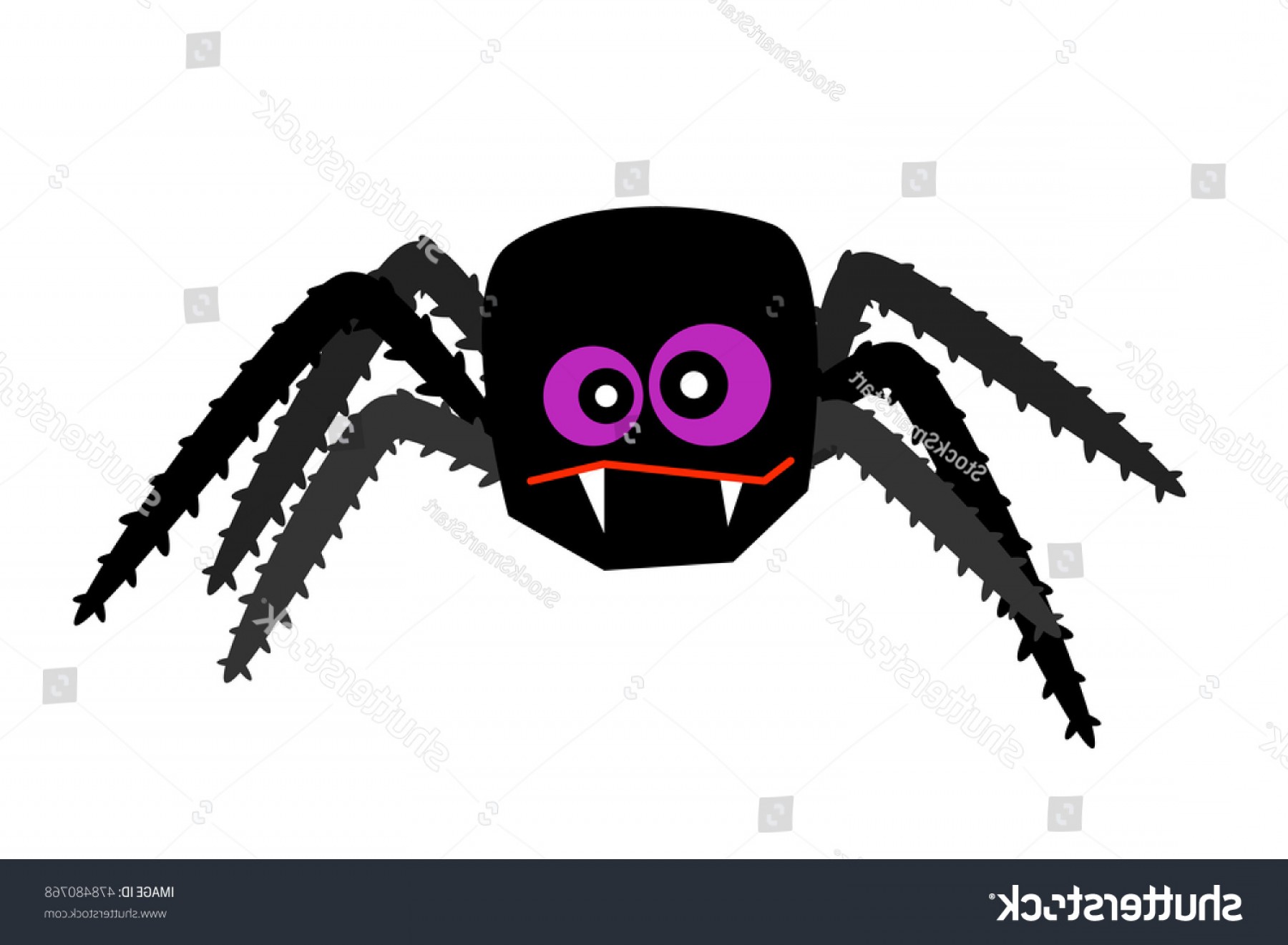 Halloween Spider Vector Creepy Crawlies Isolated Lamaison 1800x1321 Halloween Spider Vector Creepy Crawlies Isolated Lamaison