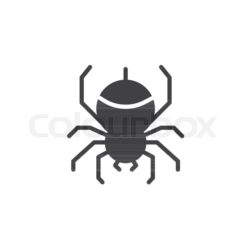 Spider Vector Icon Filled Flat Sign Stock Vector Colourbox 800x800 Spider Vector Icon Filled Flat Sign Stock Vector Colourbox