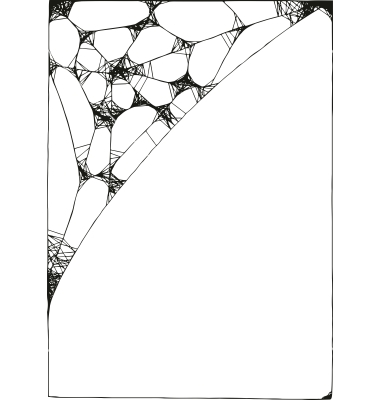 Spider Web Corner Vector