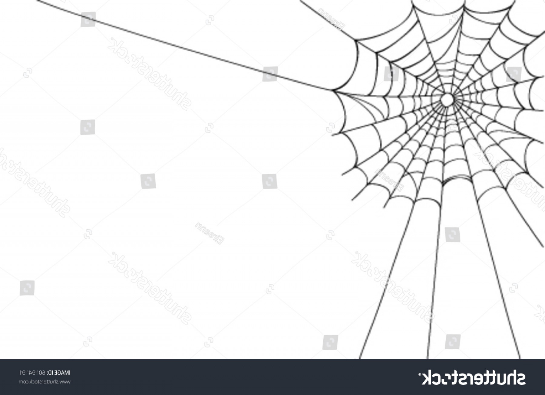 Паутина человека паука в углу