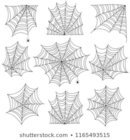 260x280 Halloween Clipart Spider Web Corner
