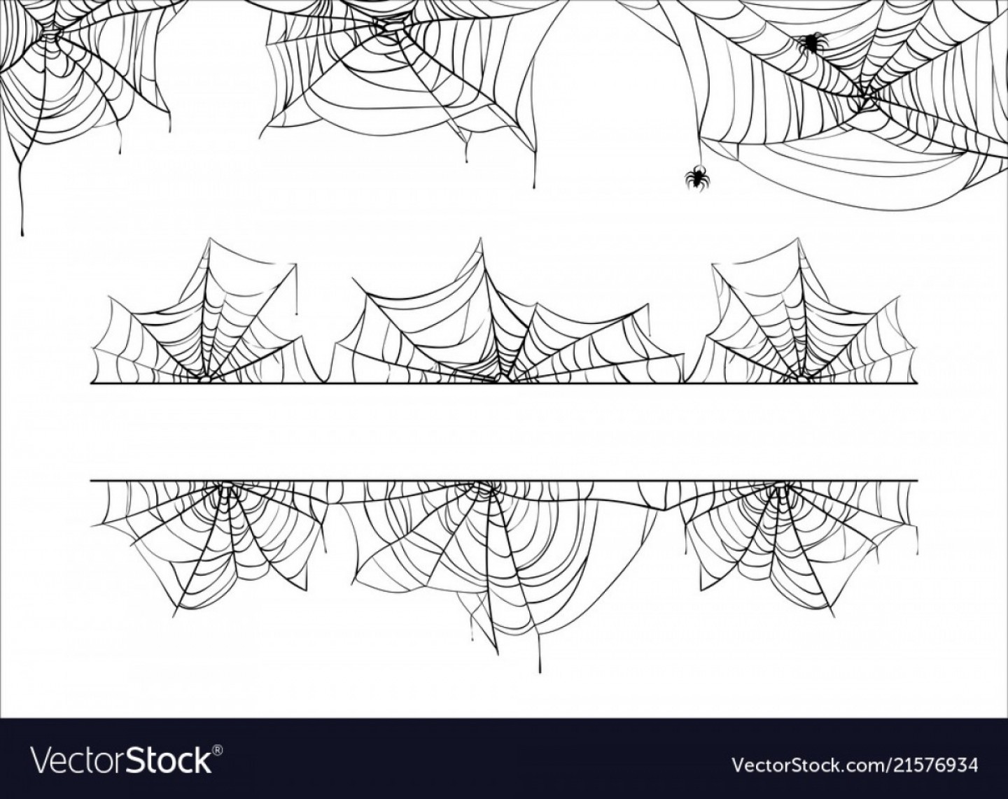 1440x1142 Halloween Spiderweb Border Cobweb Corner Vector Catchsplace