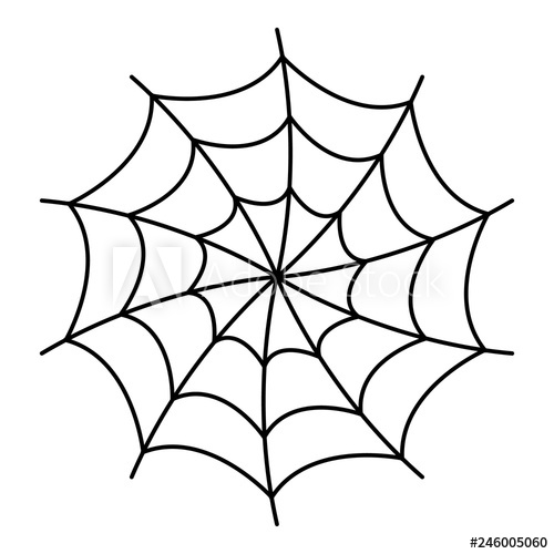 Spiral Spider Web Icon Outline Spiral Spider Web Vector Icon 500x500 Spiral Spider Web Icon Outline Spiral Spider Web Vector Icon