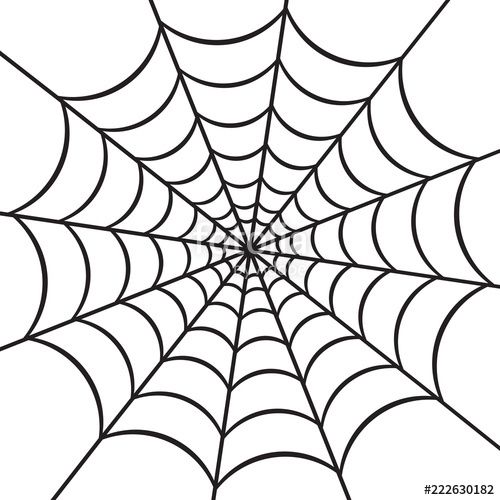 Spider Web Vector Illustration Stock Image And Royalty Free 500x500 Spider Web Vector Illustration Stock Image And Royalty Free