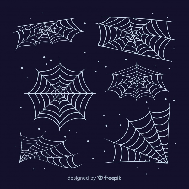 626x626 Halloween Spiderwebs Image