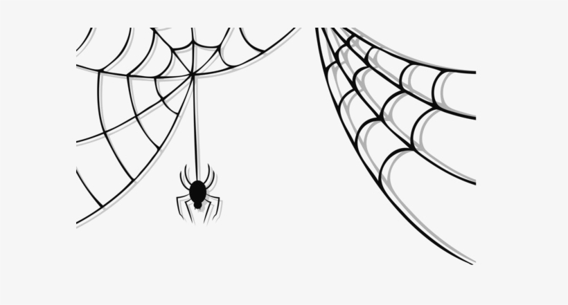 820x441 Spider Web Vector Png
