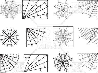 400x298 Spider Web Vector Image Of Design Elements