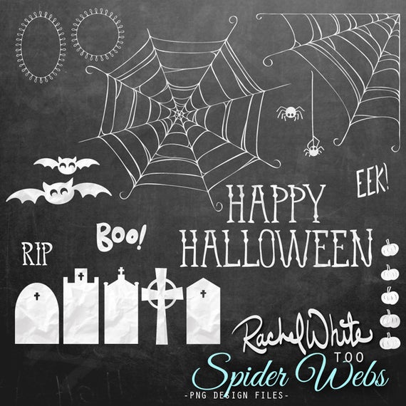 570x570 Halloween Spider Webs Vector Illustrations Images Etsy
