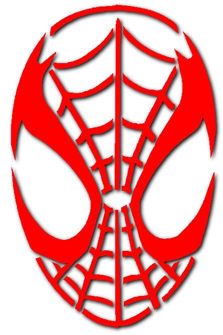 Spiderman Face Clipart Group With Items 445x669 Spiderman Face Clipart Group With Items