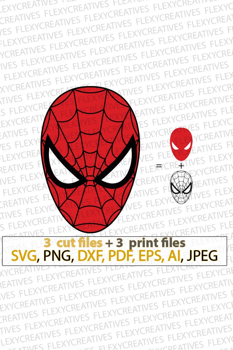 Spiderman Mask Vector at Vectorified.com | Collection of Spiderman Mask ...