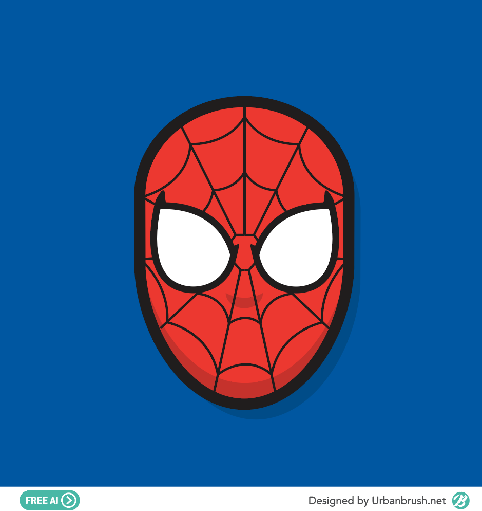 Spiderman Mask Illustration Free Download 939x994 Spiderman Mask Illustration Free Download