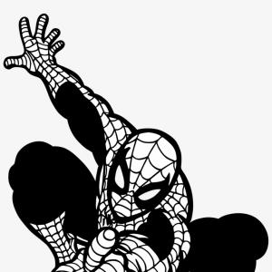 Download Spiderman Silhouette Vector at Vectorified.com ...
