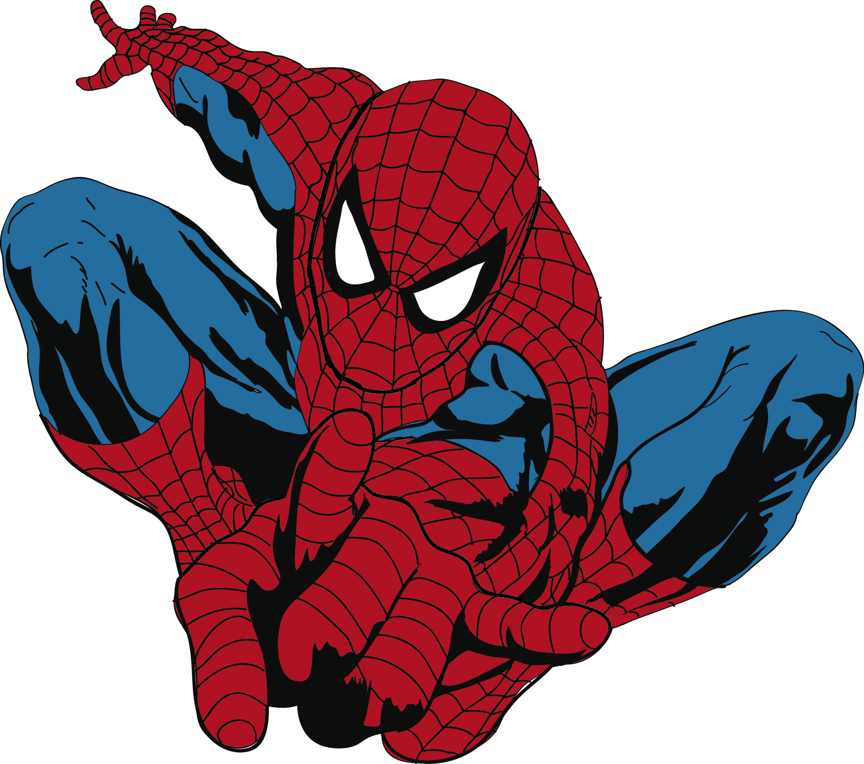 1748x1545 Spiderman Vector