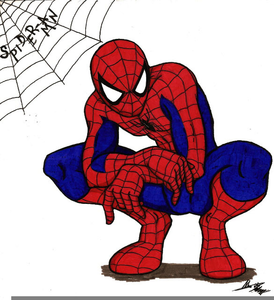 Spider Man Black And White Clipart Free Images 274x300 Spider Man Black And White Clipart Free Images