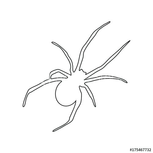 Spiderman Vector Black And White at Vectorified.com | Collection of ...