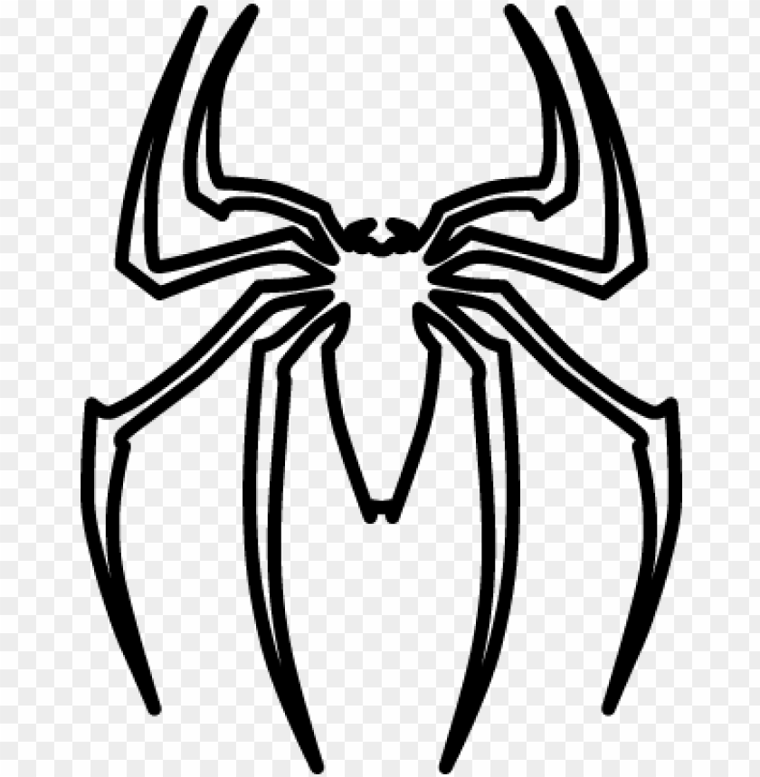 Spiderman Vector Black And White at Vectorified.com | Collection of ...