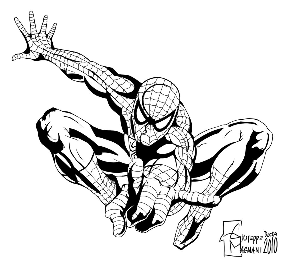 Pictures Of Spiderman Vector Black And White 1024x957 Pictures Of Spiderman Vector Black And White