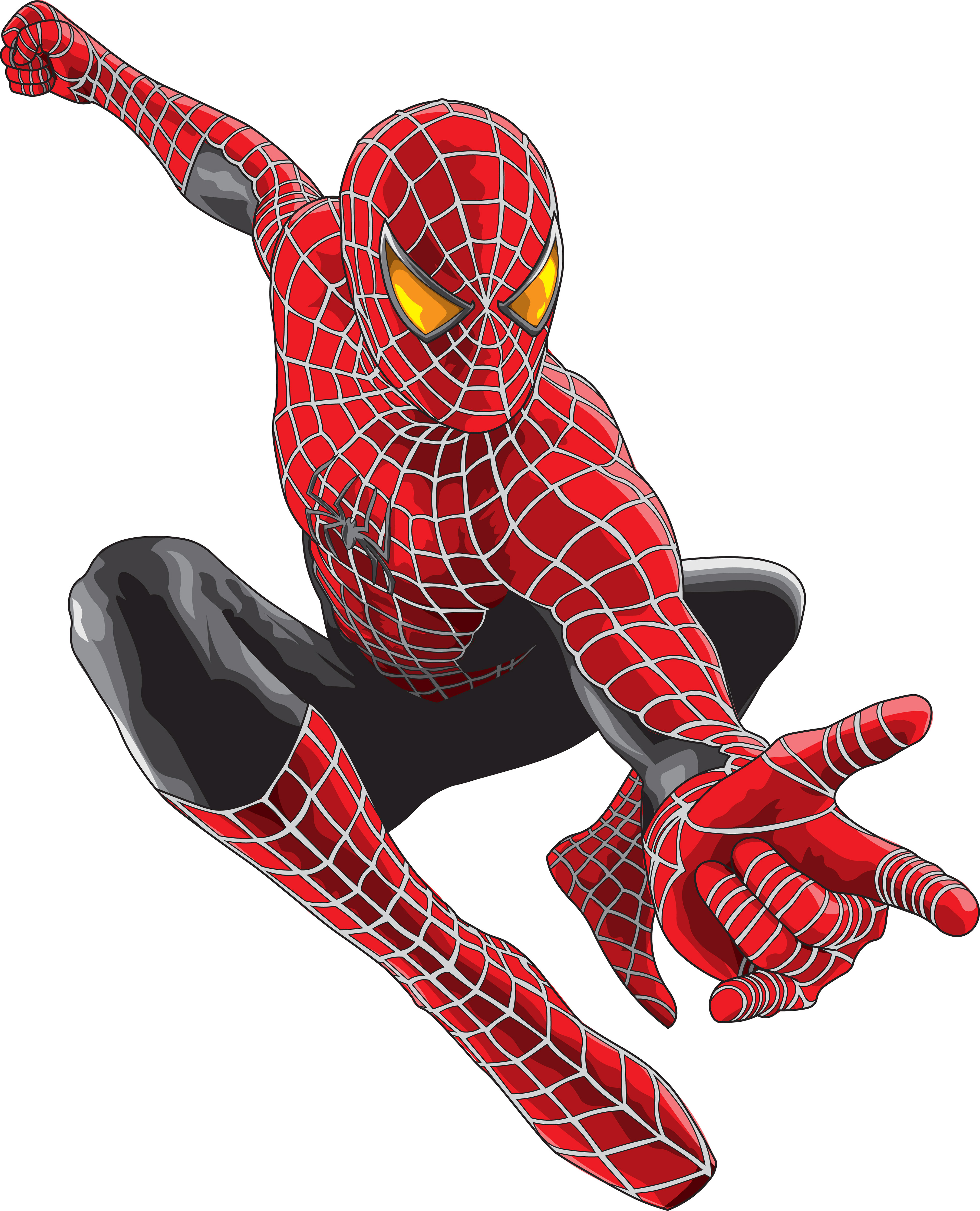 Spiderman Vector Image At Vectorified Com Collection Of Spiderman Vector Image Free For