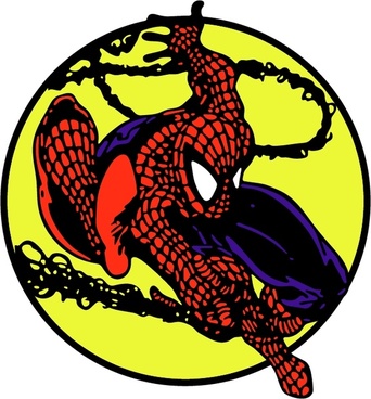 342x368 Spider Man Free Vector Download