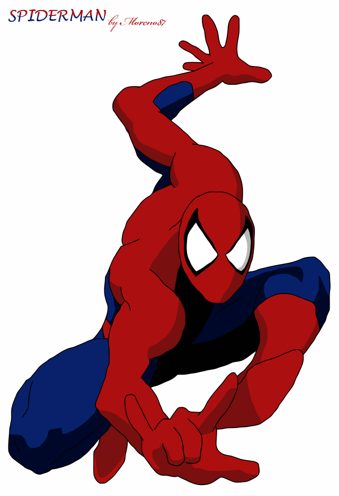 685x1000 Spiderman Vector