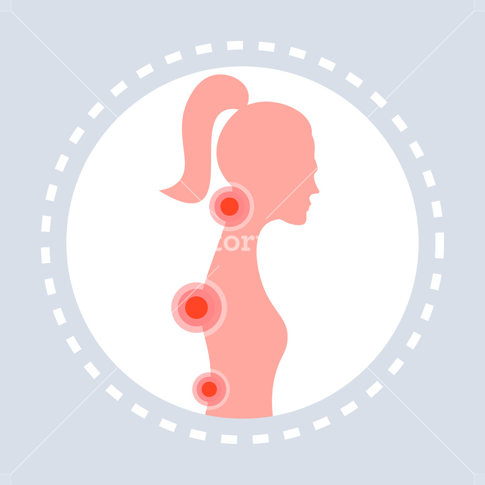 1000x1000 Back And Neck Injury Feeling Joint Pain Spine Osteoporosis