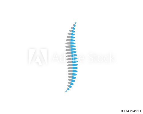 Spine Logo Vector Icon 500x400 Spine Logo Vector Icon