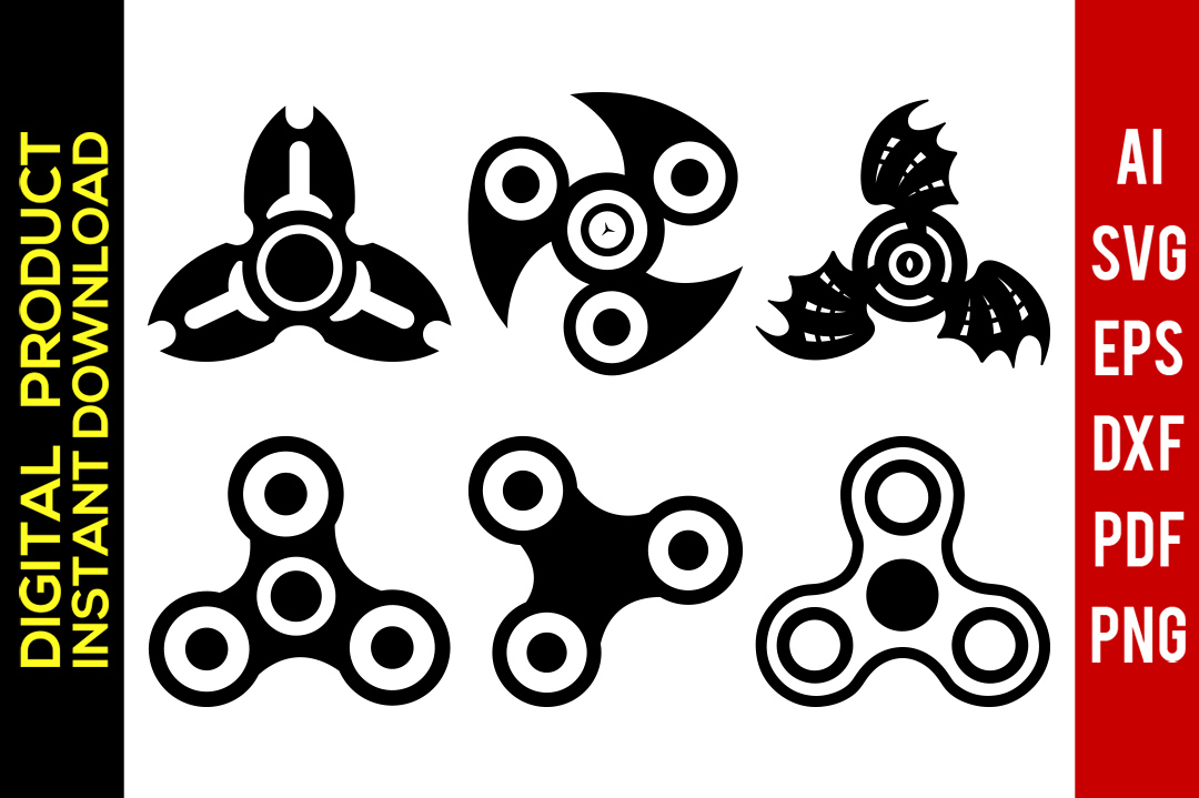 1080x719 Fidget Spinner Figit Spinner Fidget Spinners Silhouette