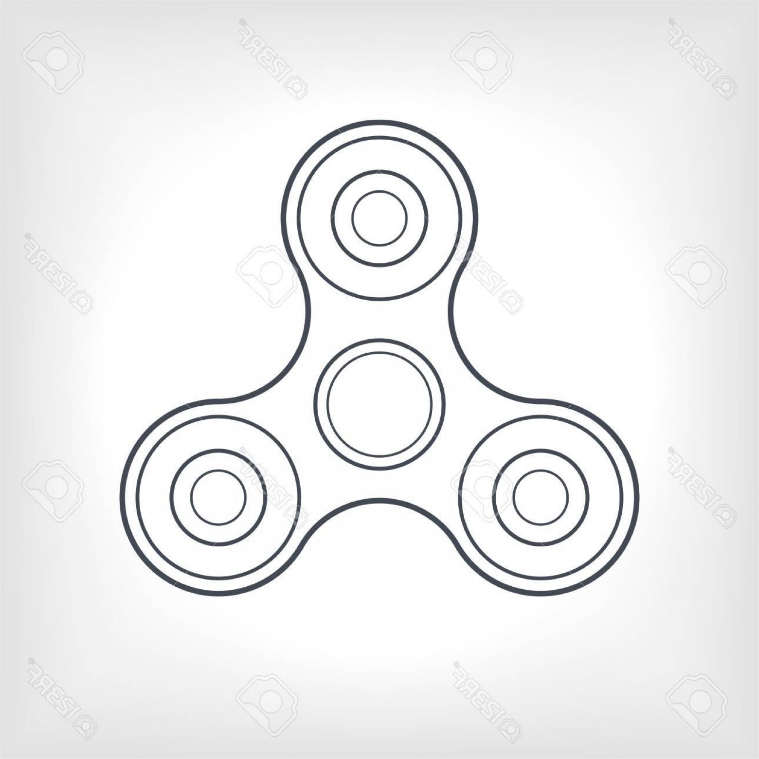 1560x1560 Photostock Vector Toy Fidget Spinner Or Hand Spinner Vector