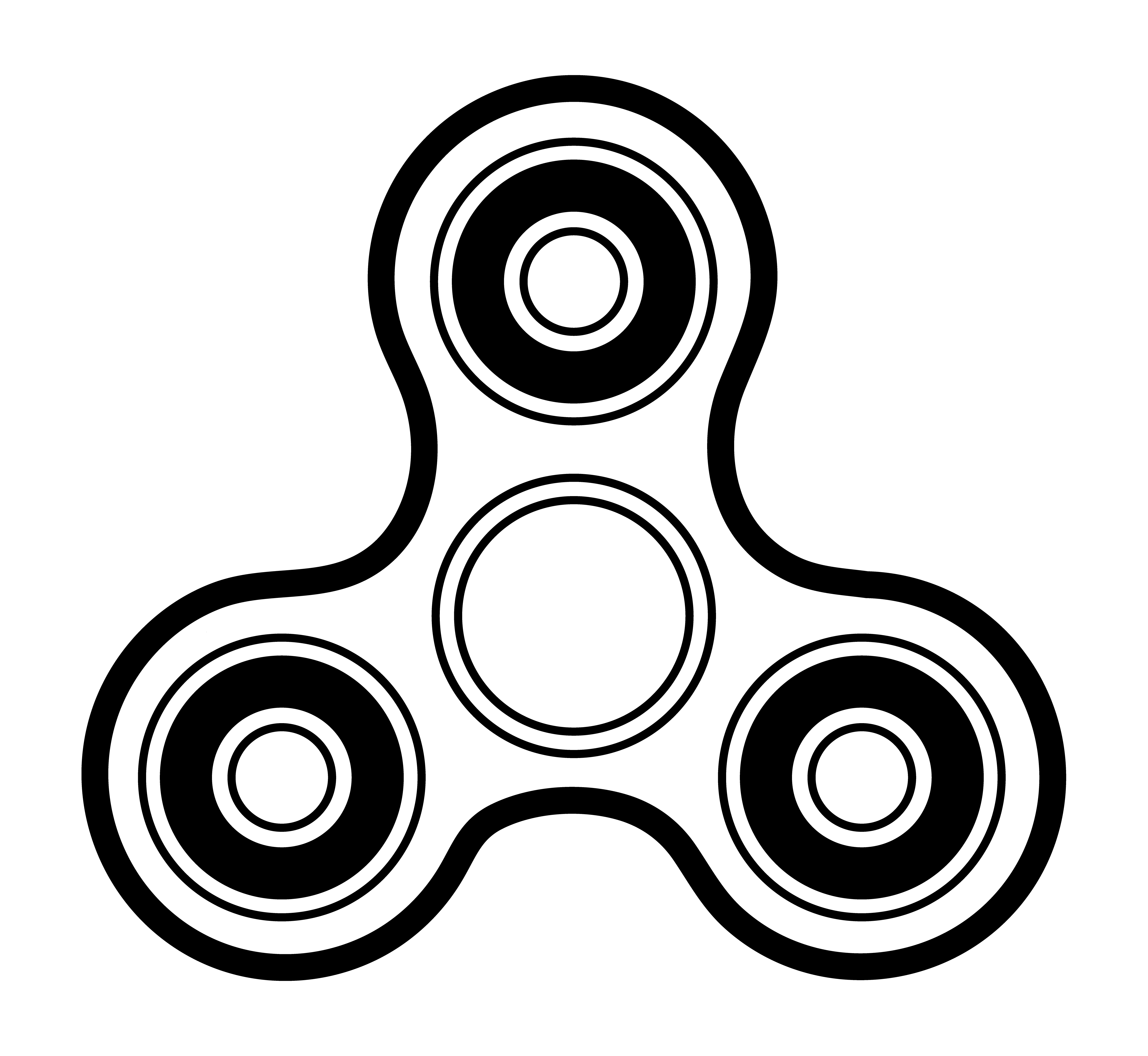 5437x5000 Spinner Free Vector Art