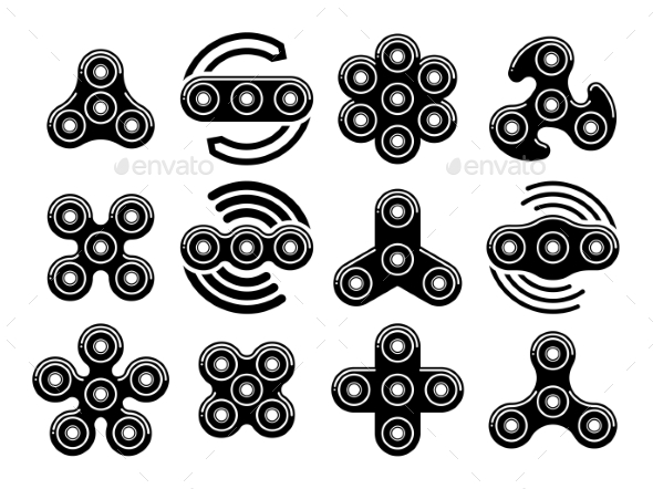 590x442 Spinners Vectors From Graphicriver