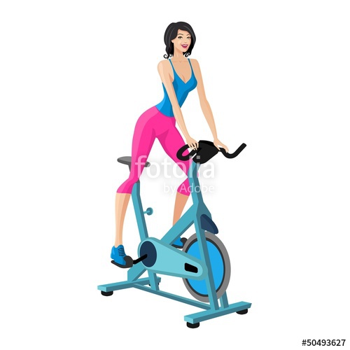 500x500 Female Athletes Engaged In Spinning Stock Image And Royalty Free