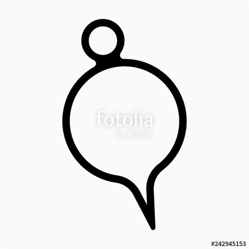 500x500 Outline Spinning Top Pixel Perfect Vector Icon Stock Image