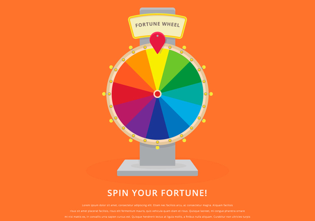 Spinning Wheel Fortune Illustration Free Vector Download 632x443 Spinning Wheel Fortune Illustration Free Vector Download