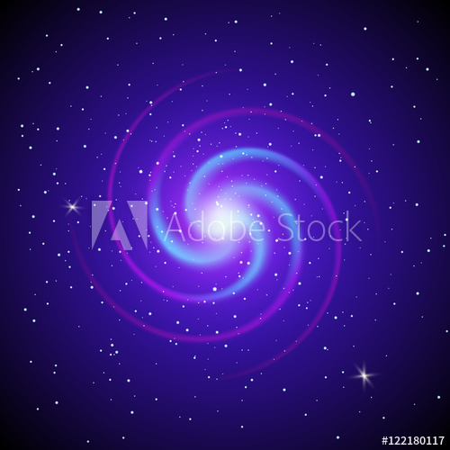 Spiral Galaxy Vector