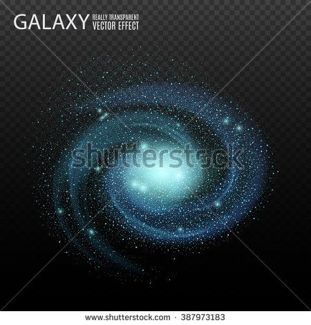 450x470 Galaxy Really Transparent Vector Galaxy Effect Spiral Galaxy
