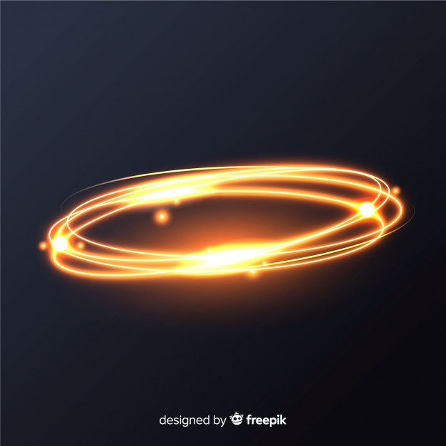 626x626 Golden Glowing Shiny Spiral Lines Effect Vector Free Download