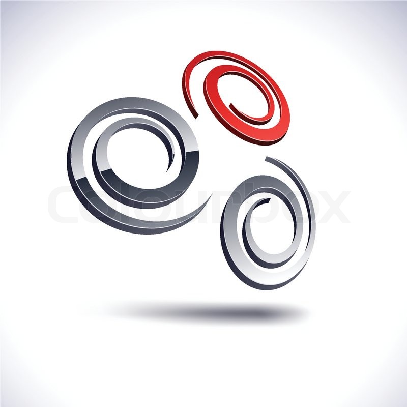 800x800 Abstract Modern Swirl Logo Vector Stock Vector Colourbox