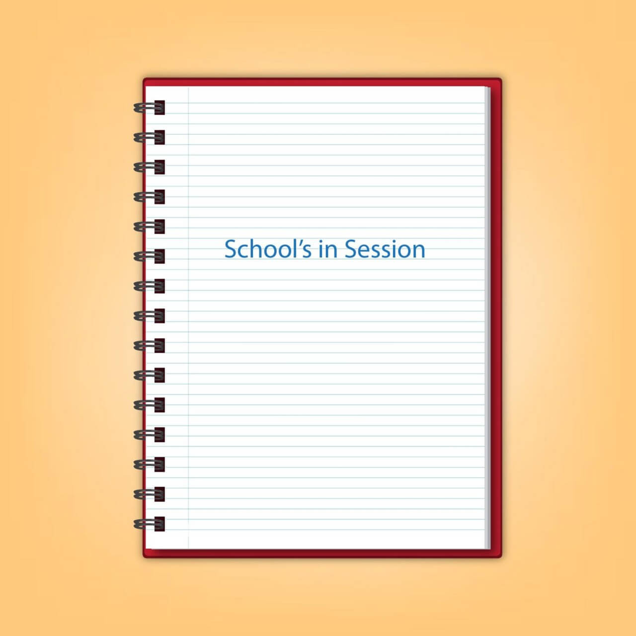 1280x1280 Free Vector Realistic Spiral Notebook