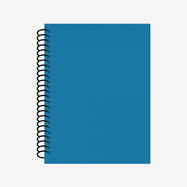 640x640 Spiral Notebook Icon, Diary, Document, Note Book Png And Vector