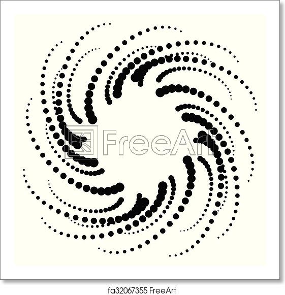 Free Art Print Of Dotted Circular Motif, Dotted Spiral Pattern 561x581 Free Art Print Of Dotted Circular Motif, Dotted Spiral Pattern