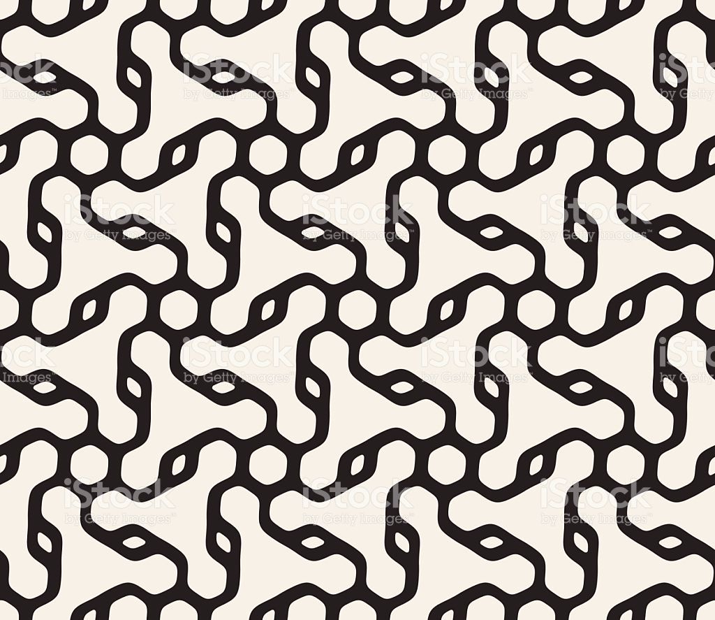 Vector Seamless Black And White Rounded Line Hexagonal Spiral 1024x887 Vector Seamless Black And White Rounded Line Hexagonal Spiral